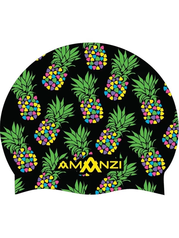 Amanzi Pineapple Pinata Swim Cap 3 Amanzi Pineapple Pinata Swim Cap