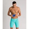 Arena Mens Powerskin ST Jammer - Aquamarine 2 Arena Mens Powerskin ST Jammer - Aquamarine -Swim Pro Shop arena powerski st 20 jammers aquamarine front 01 2a900 681