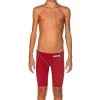 Arena Boys Powerskin ST Jammer-Deep Red 1 Arena Boys Powerskin ST Jammer-Deep Red -Swim Pro Shop boys arena powerskin st 20 deep red front