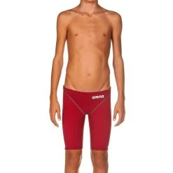 Arena Boys Powerskin ST Jammer-Deep Red