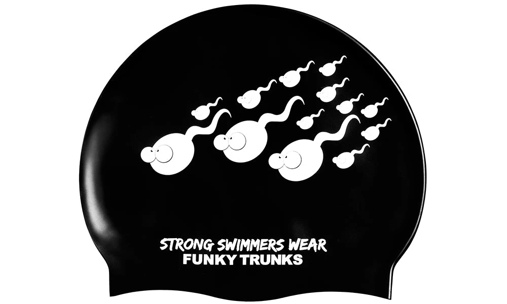 Funky Trunks Swimming Cap - Strong Swimmers 3 Funky Trunks Swimming Cap - Strong Swimmers