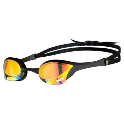 Arena Cobra Ultra SWIPE Mirror Goggles (Indoors) - Yellow Copper Black