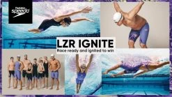 Speedo Girls Junior LZR Ignite Open Back- Miami Lilac -Swim Pro Shop download