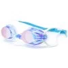 Engine Weapon Goggles - Fishtail Sky Blue -Swim Pro Shop engine weapon fishtale royal blue mirrored lens goggles 124275