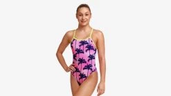 Funkita Girls Single Strap One Piece - Pop Palms